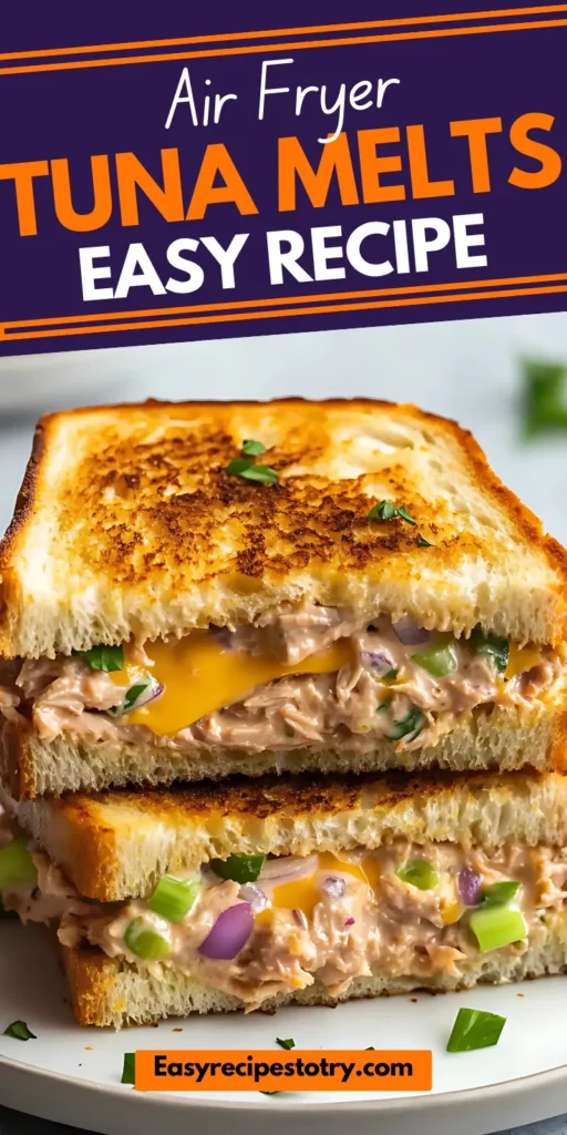Air Fryer Tuna Melts recipe