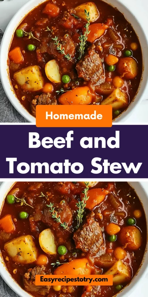 Beef and Tomato Stew