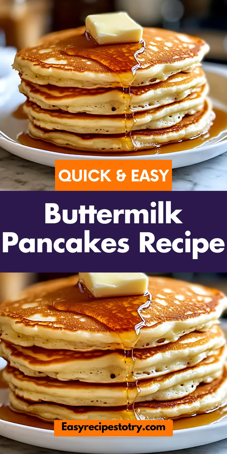 Buttermilk Pancakes Recipe