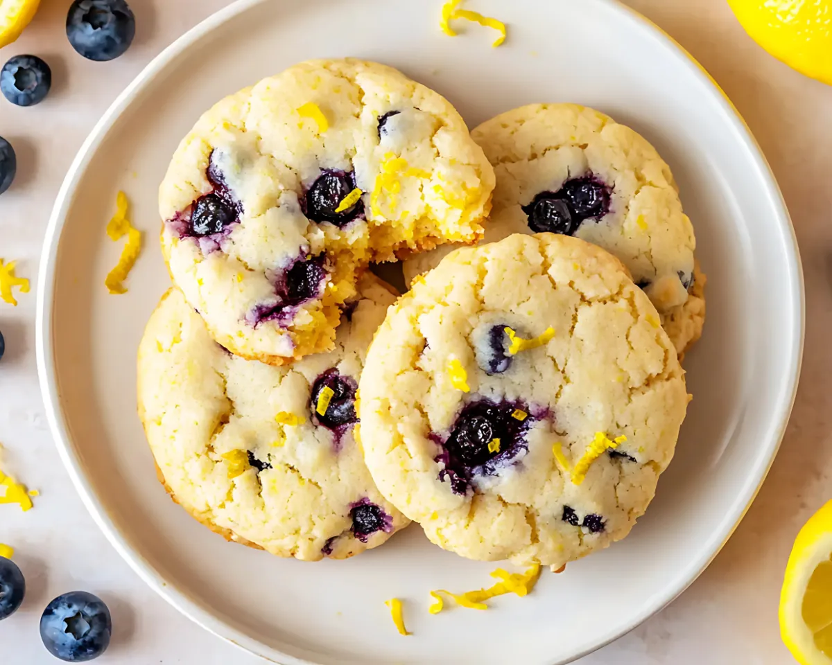 Cookies with bite and lemon curls