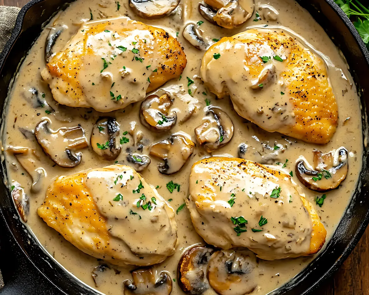 Creamy Mushroom Chicken