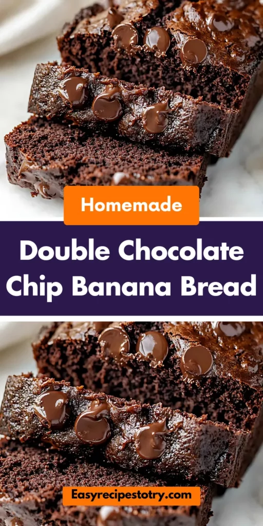 Double Chocolate Chip Banana Bread