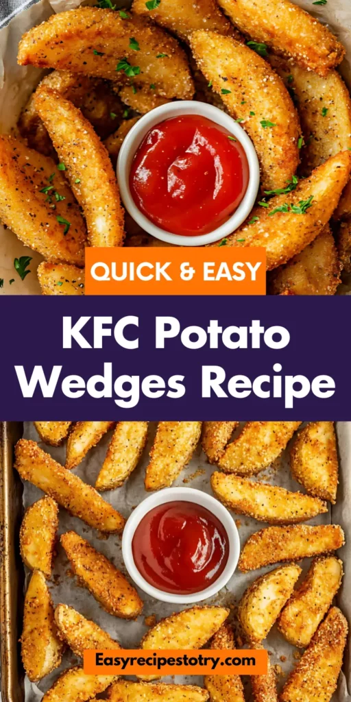 KFC Potato Wedges Recipe