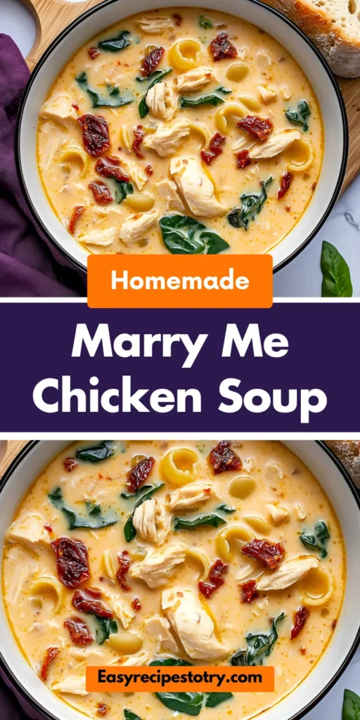 Marry Me Chicken Soup