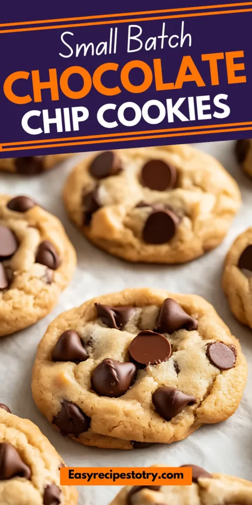 Small Batch Chocolate Chip Cookies recipe