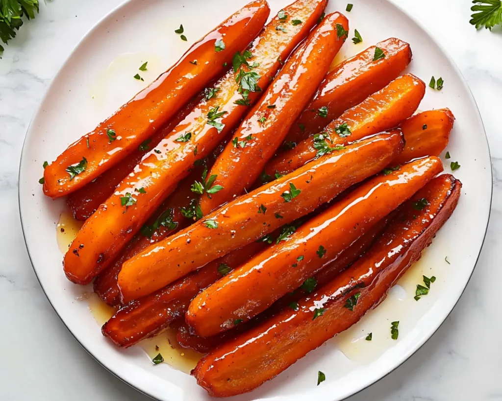 roasted honey glazed carrots
