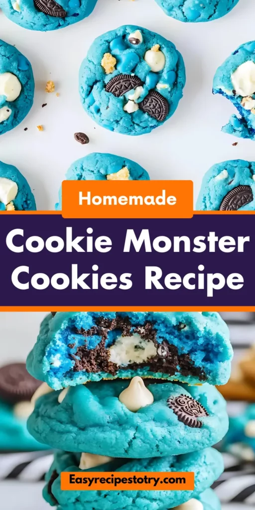 Cookie Monster Cookies