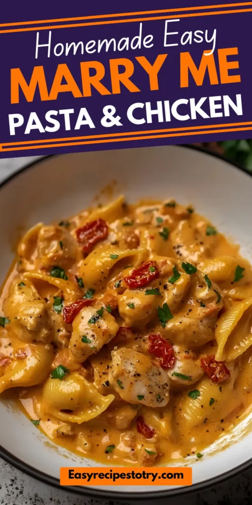 Easy Marry Me Pasta with Chicken Recipe recipe