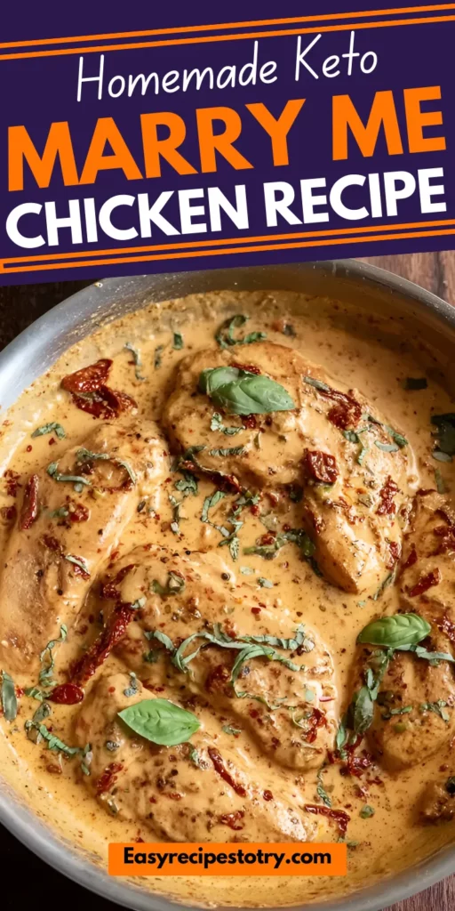 Keto Marry Me Chicken Recipe