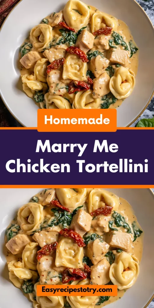 Marry Me Chicken Tortellini