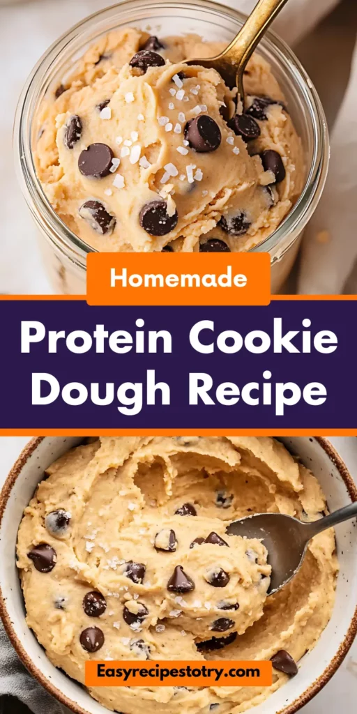 Protein Cookie Dough Recipe