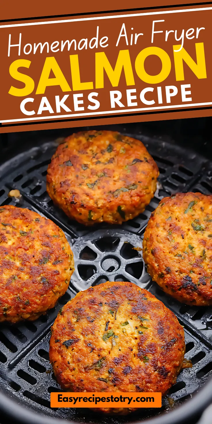 Air Fryer Salmon Cakes recipe