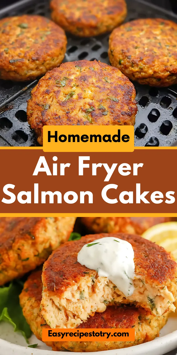 Air Fryer Salmon Cakes
