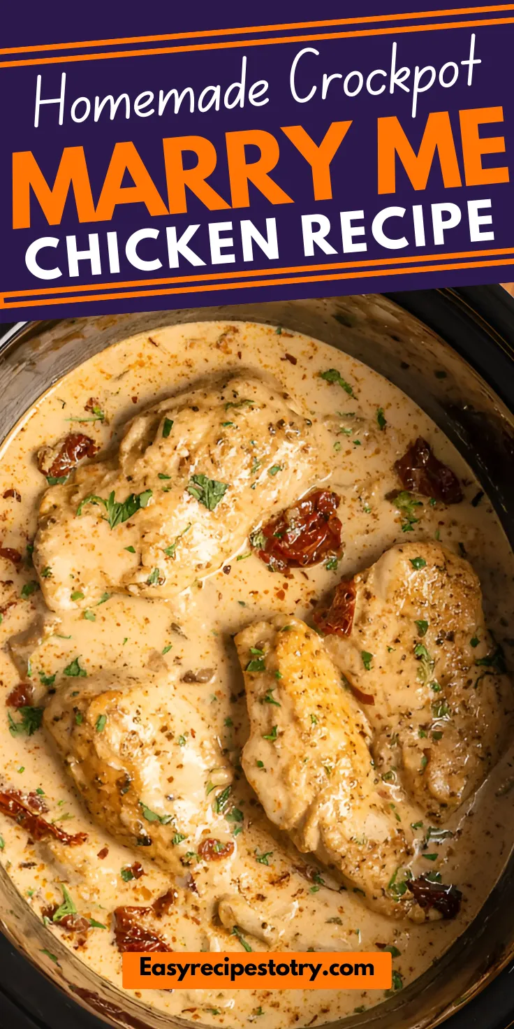 Crockpot Marry Me Chicken recipe