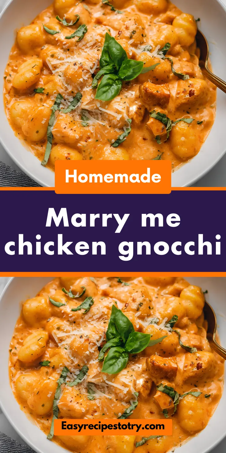 Marry me chicken gnocchi