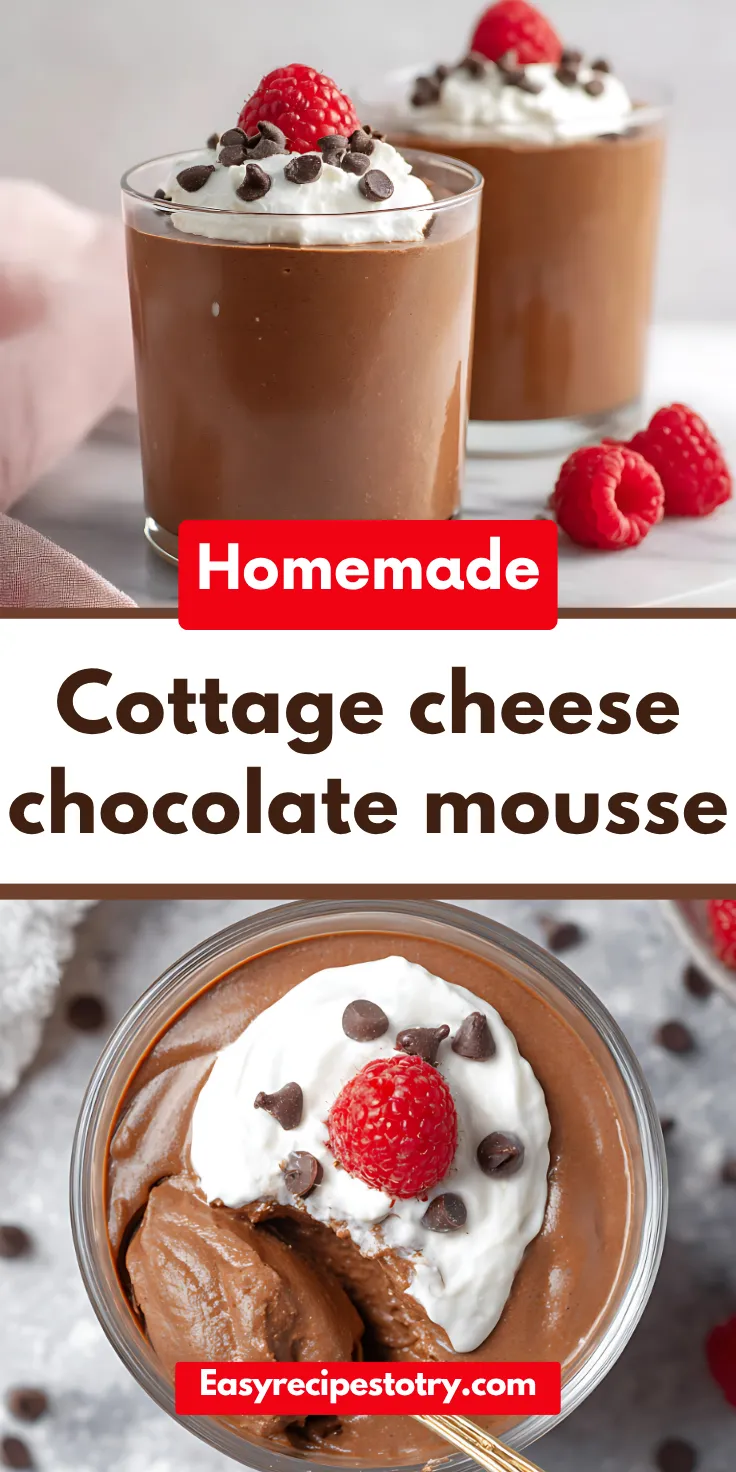 cottage cheese chocolate mousse