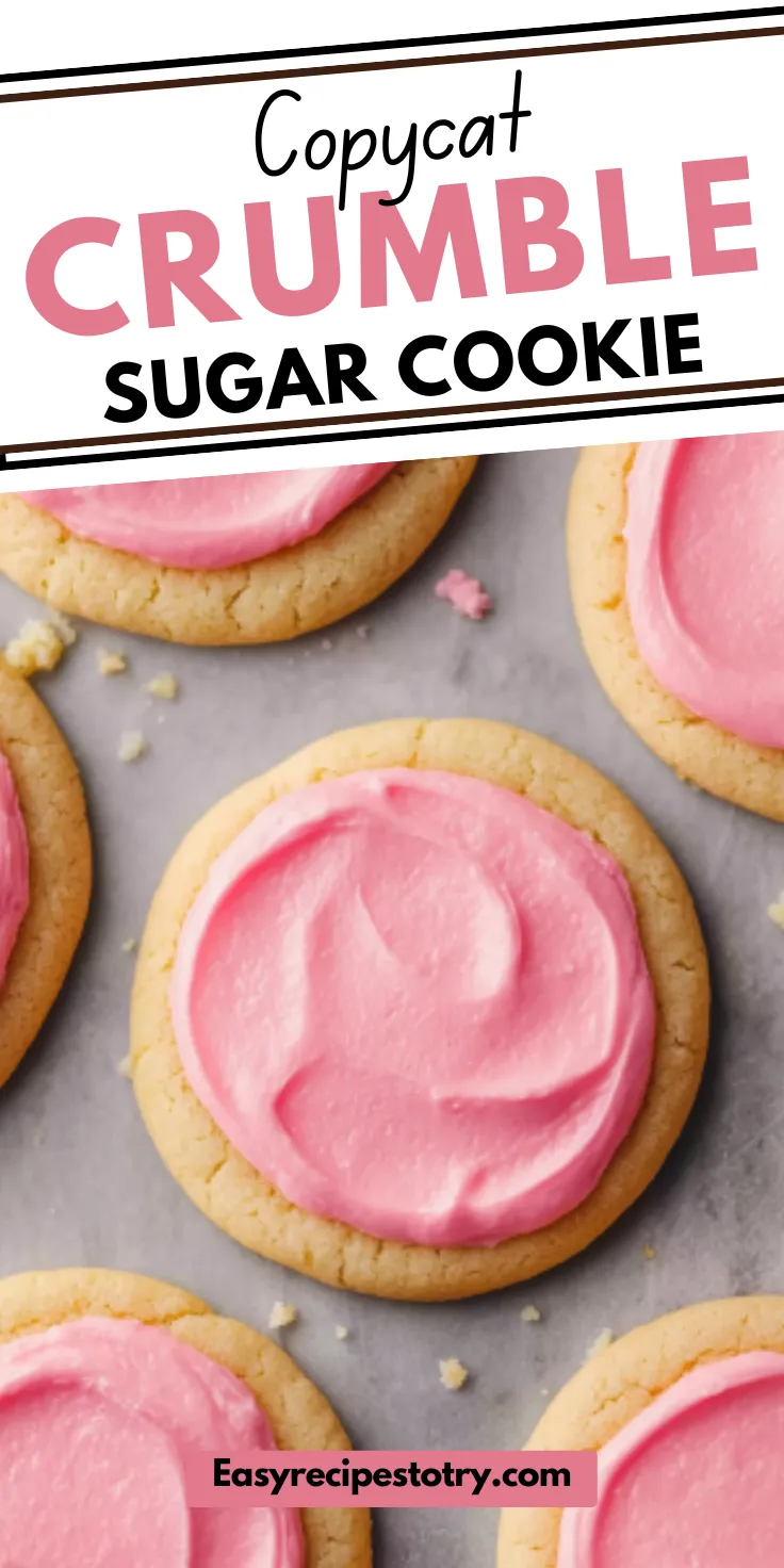 Copycat Crumbl Sugar Cookie