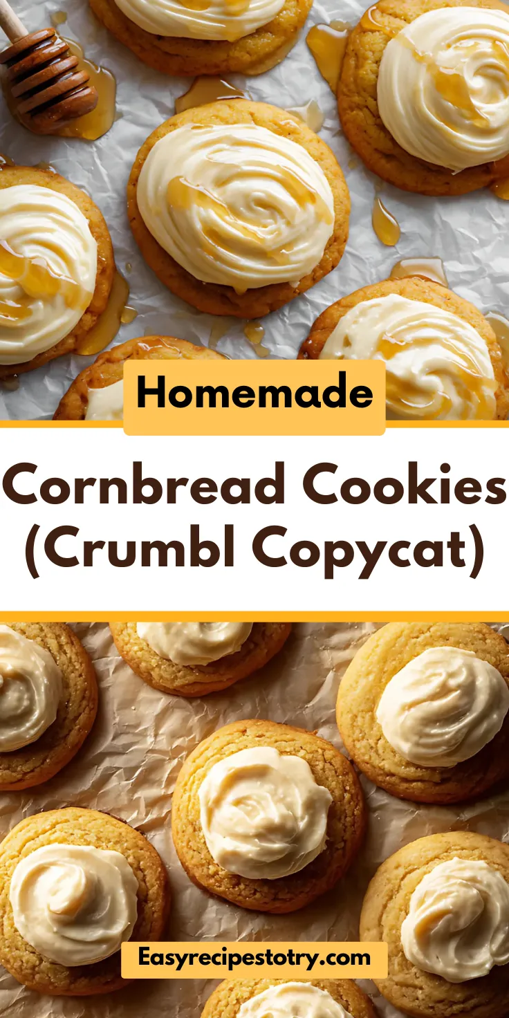 Cornbread Cookies (Crumbl Copycat)