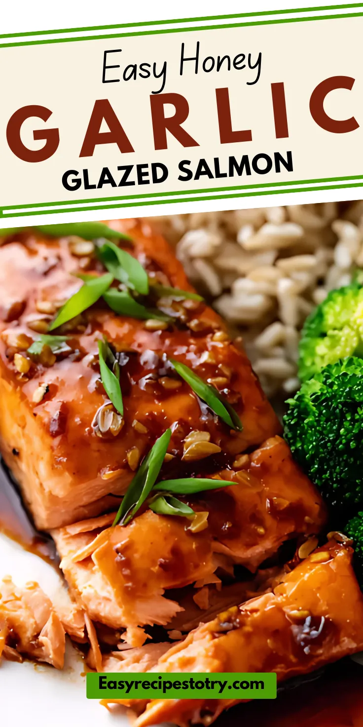 Honey Garlic Glazed Salmon recipe