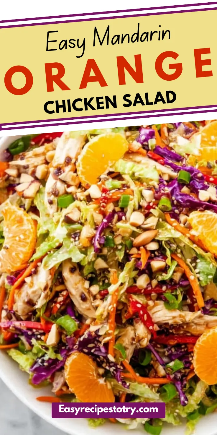 Mandarin Orange Chicken Salad recipe