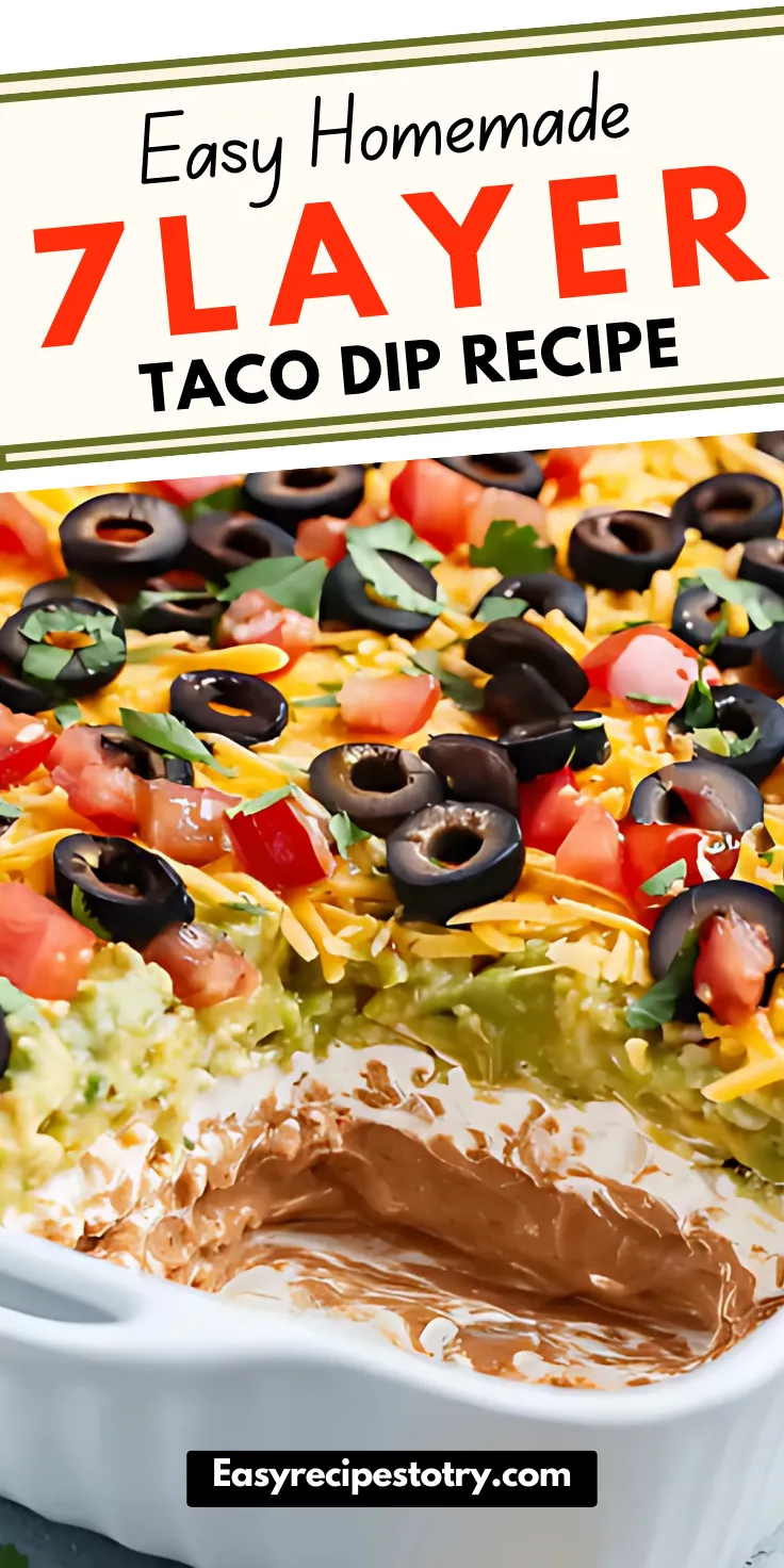 Seven Layer Taco Dip recipe