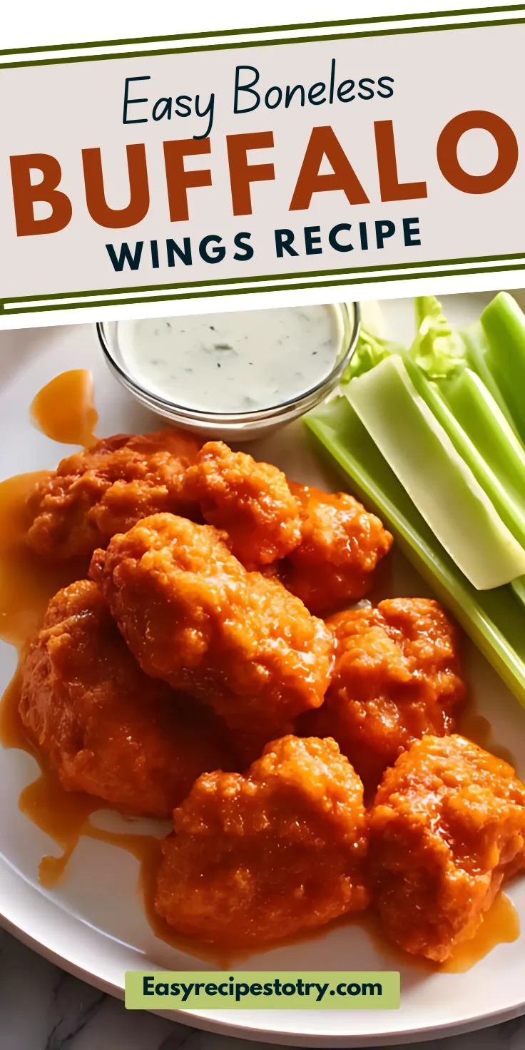boneless buffalo wings