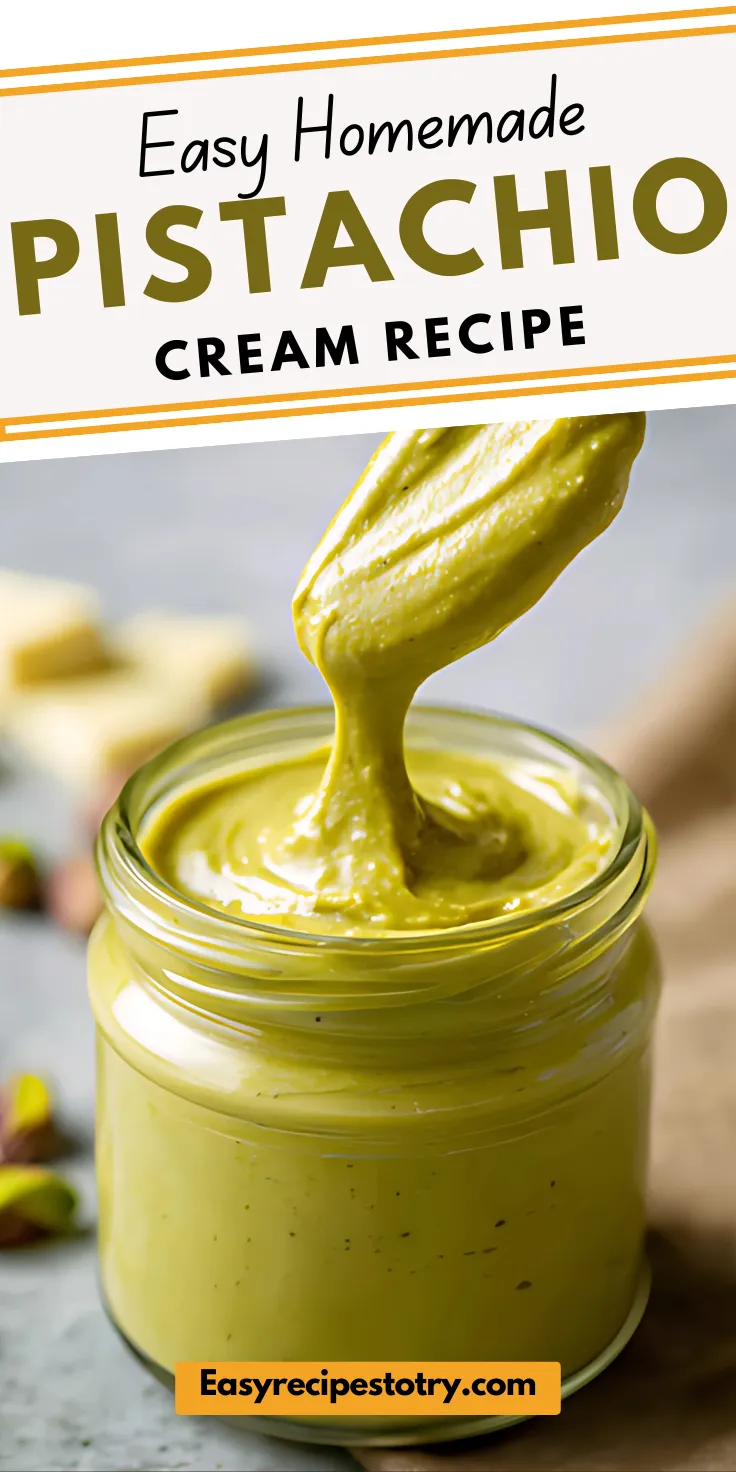 pistachio cream recipe recipe