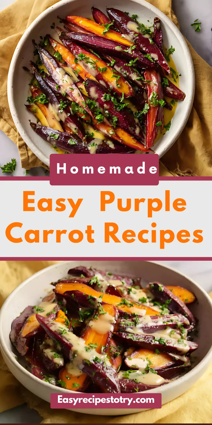 purple carrot recipes