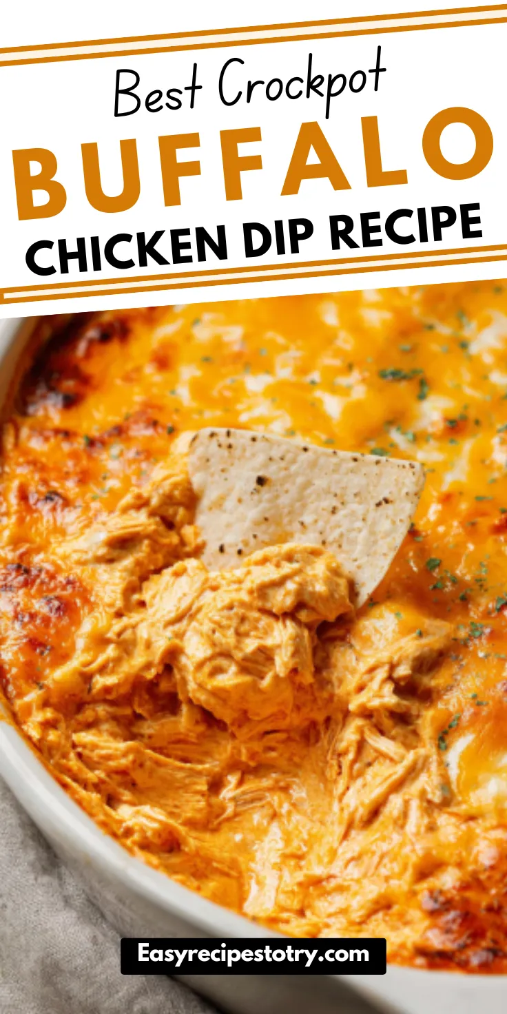 slow cooker buffalo chicken dip recipe
