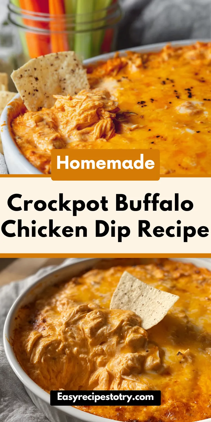 slow cooker buffalo chicken dip