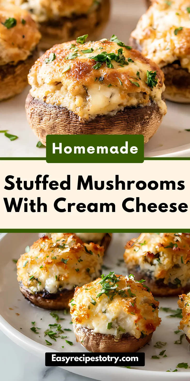 stuffed mushrooms with cream cheese