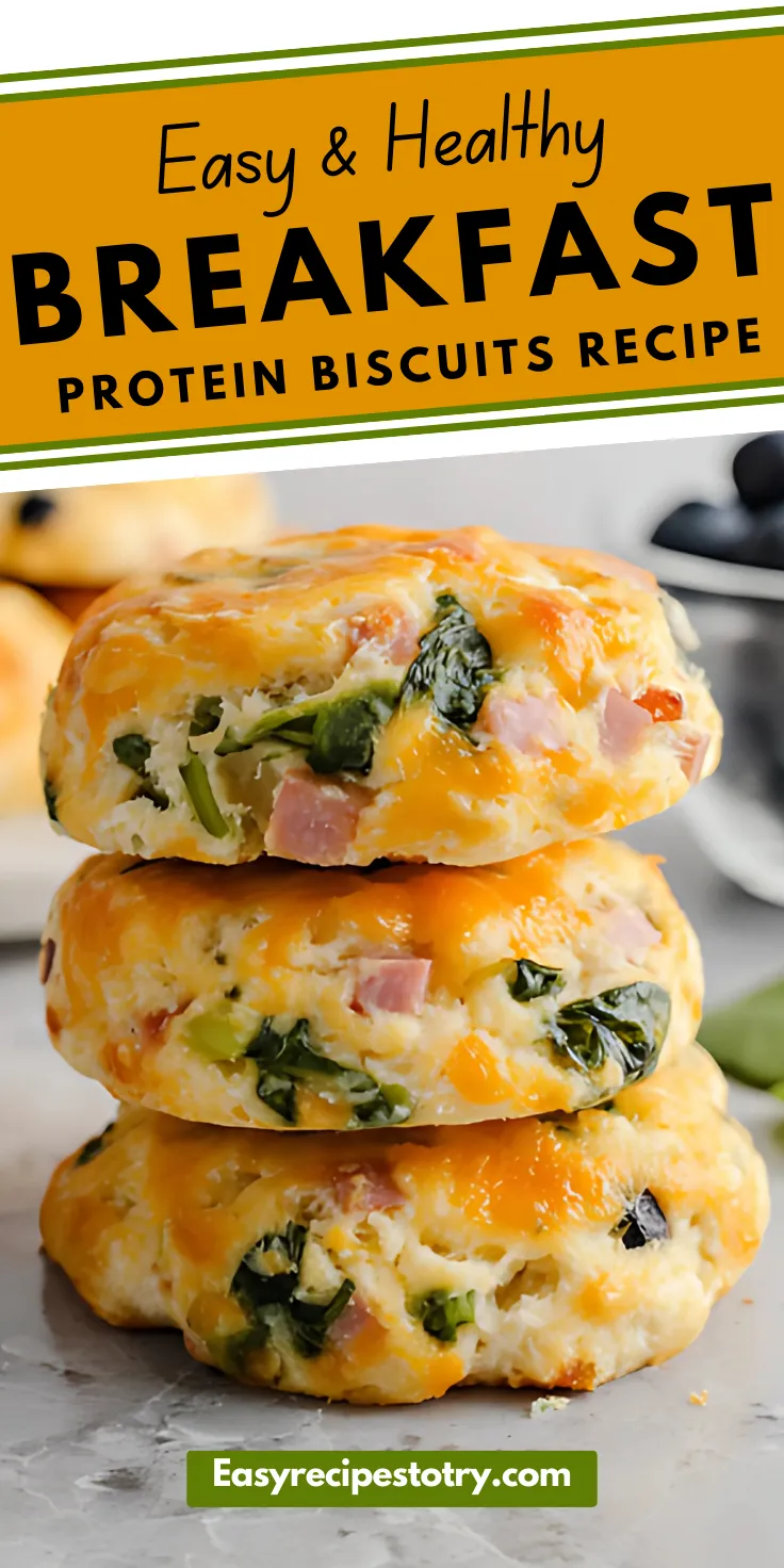 Breakfast Protein Biscuits recipe