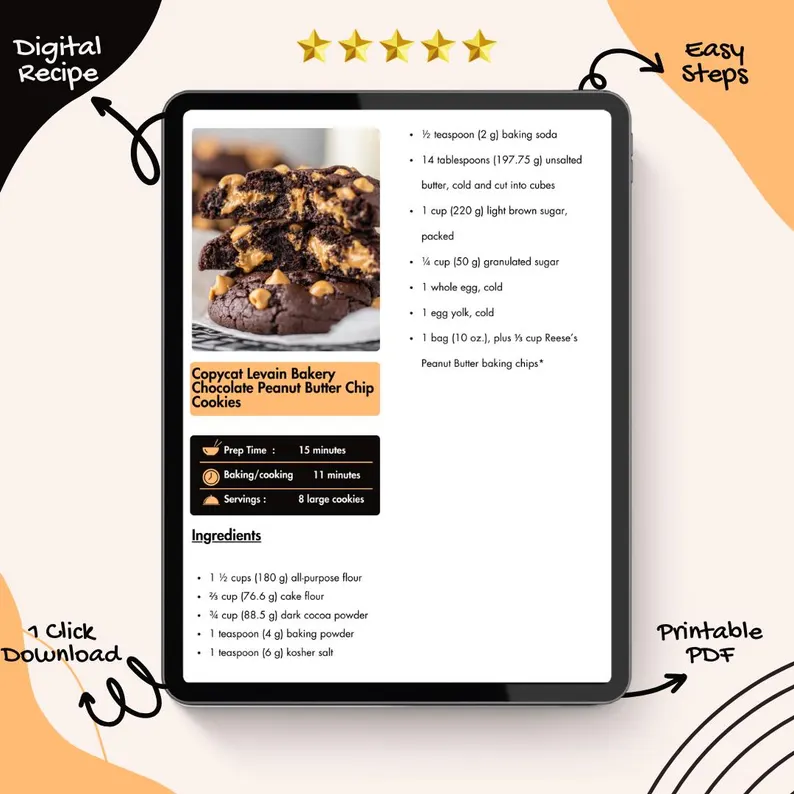 Levain Bakery Chocolate Peanut Butter Chip Cookies