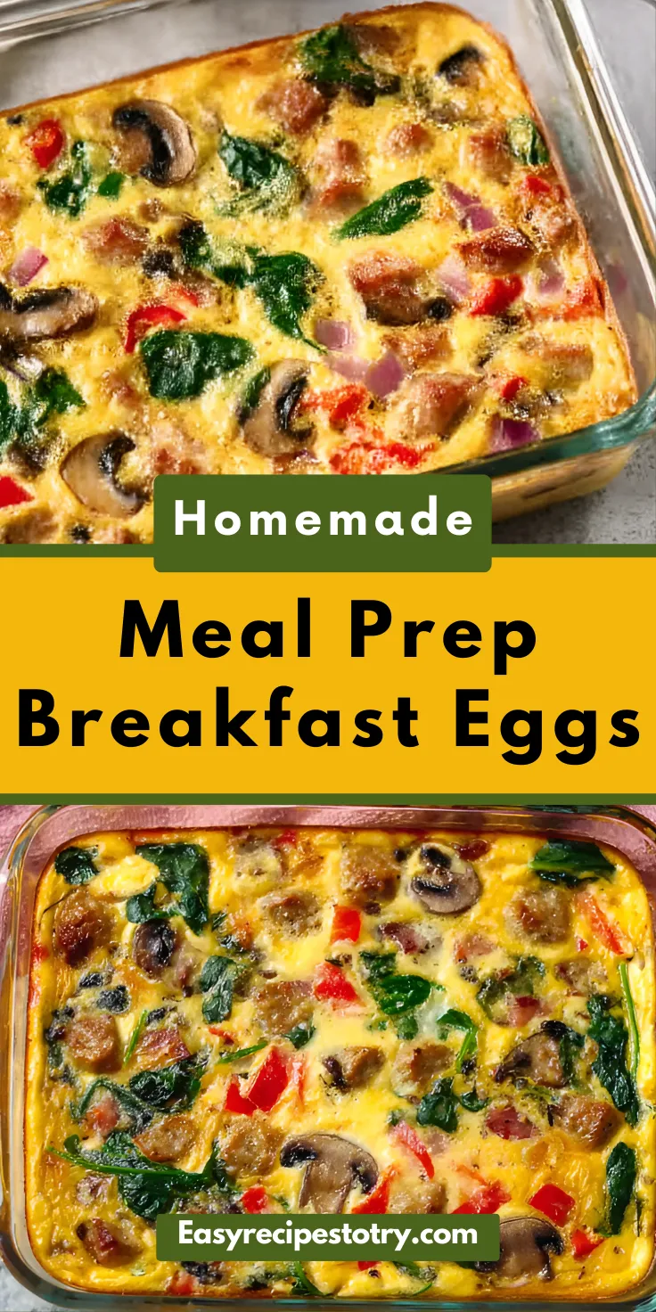 Meal Prep Breakfast Eggs