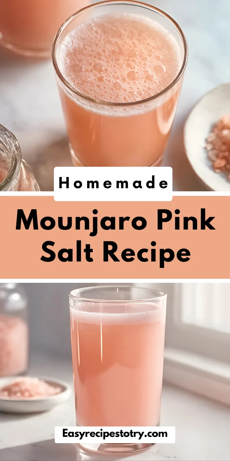 homemade mounjaro pink salt recipe
