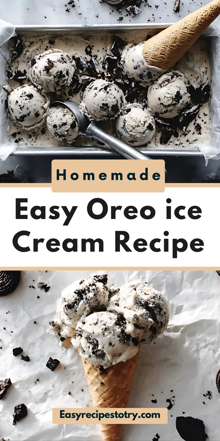 oreo ice cream recipe
