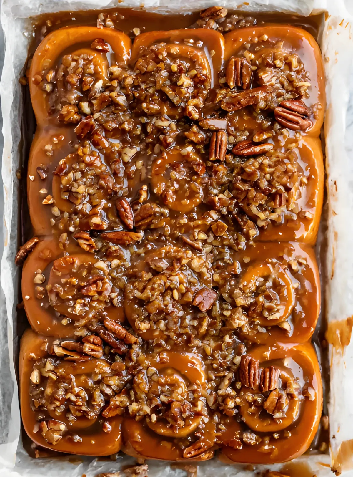 Baked sticky buns