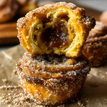Bite filled cruffin
