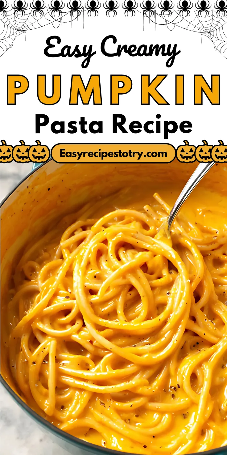 Creamy Pumpkin Pasta recipe
