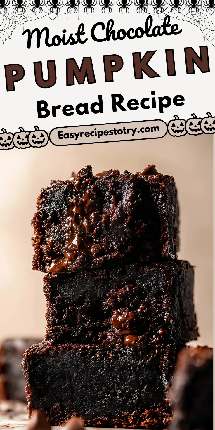 Moist Chocolate Pumpkin Bread