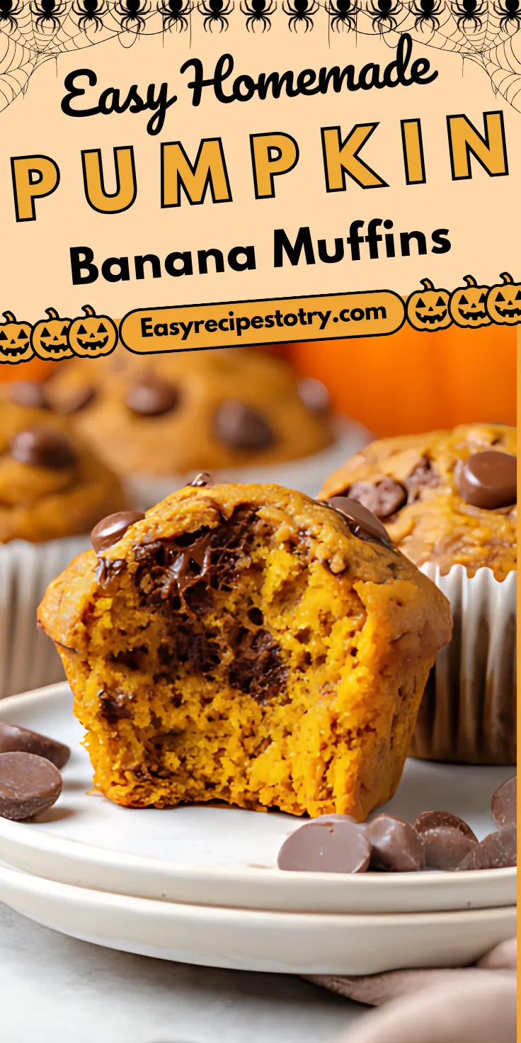 Pumpkin Banana Muffins