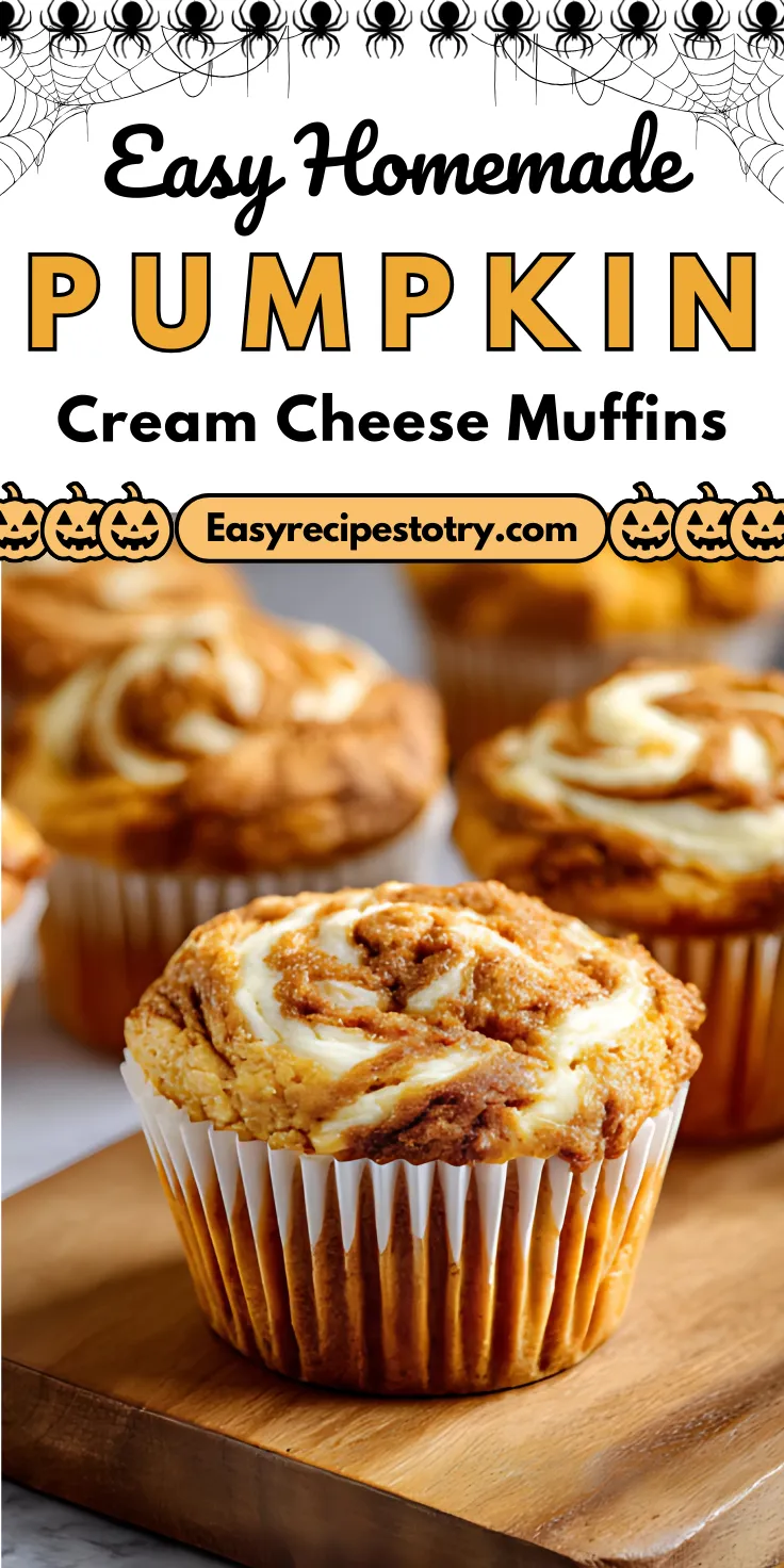 Pumpkin Cream Cheese Muffins RECIPE