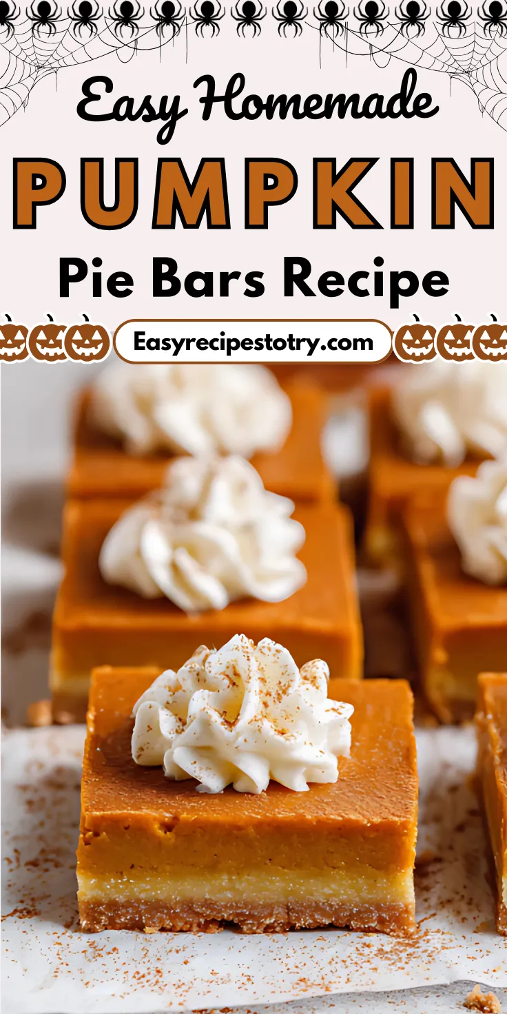 Pumpkin Pie Bars