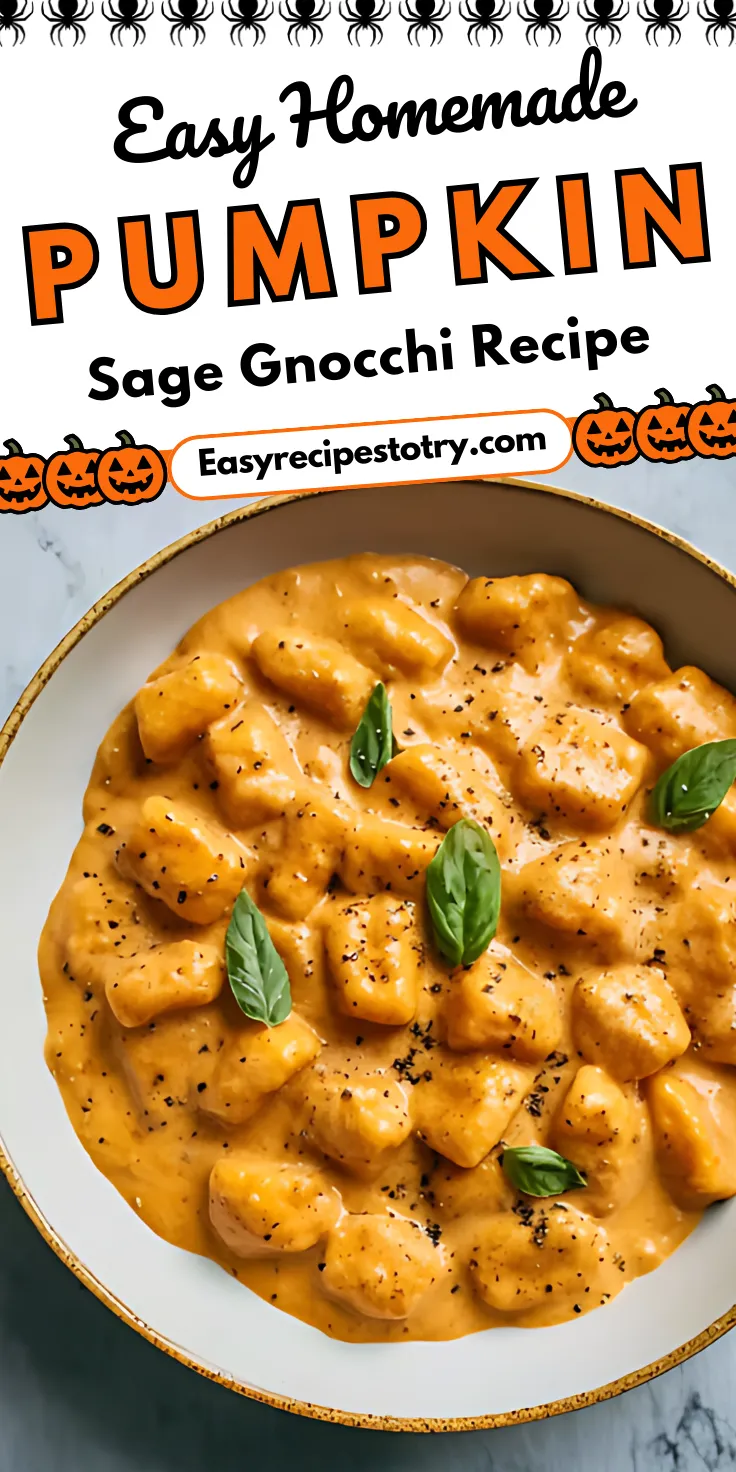 Pumpkin Sage Gnocchi