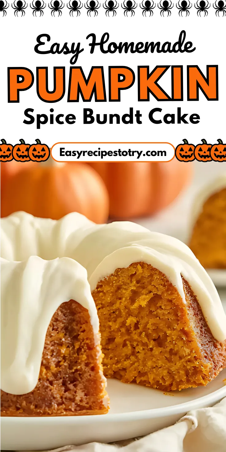 Pumpkin Spice Bundt Cake