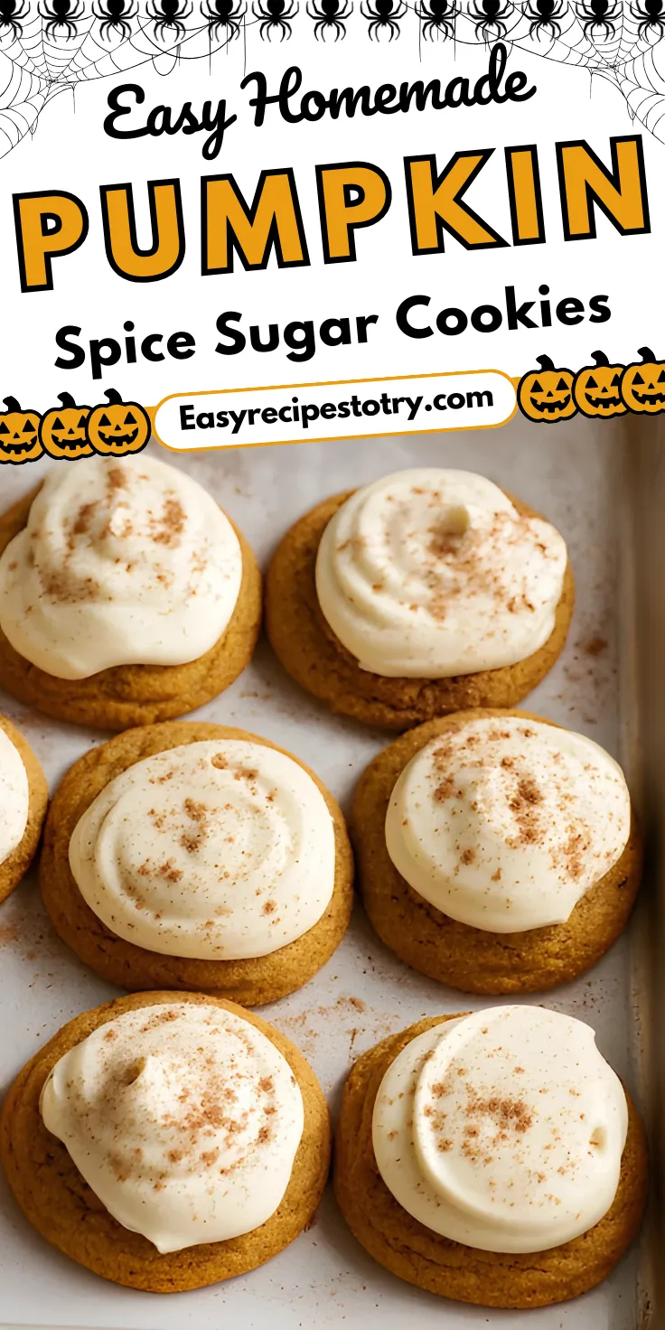 Pumpkin Spice Sugar Cookies recipe