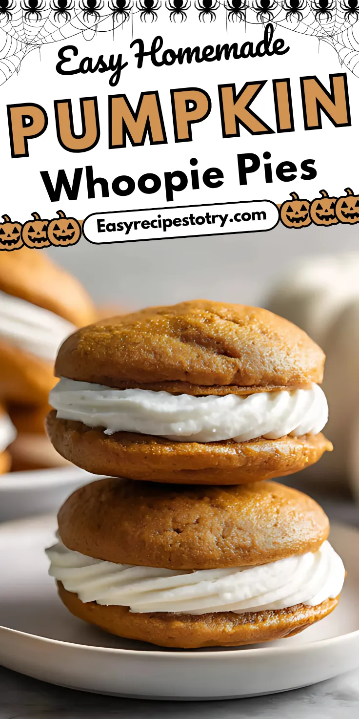 Pumpkin Whoopie Pies recipe