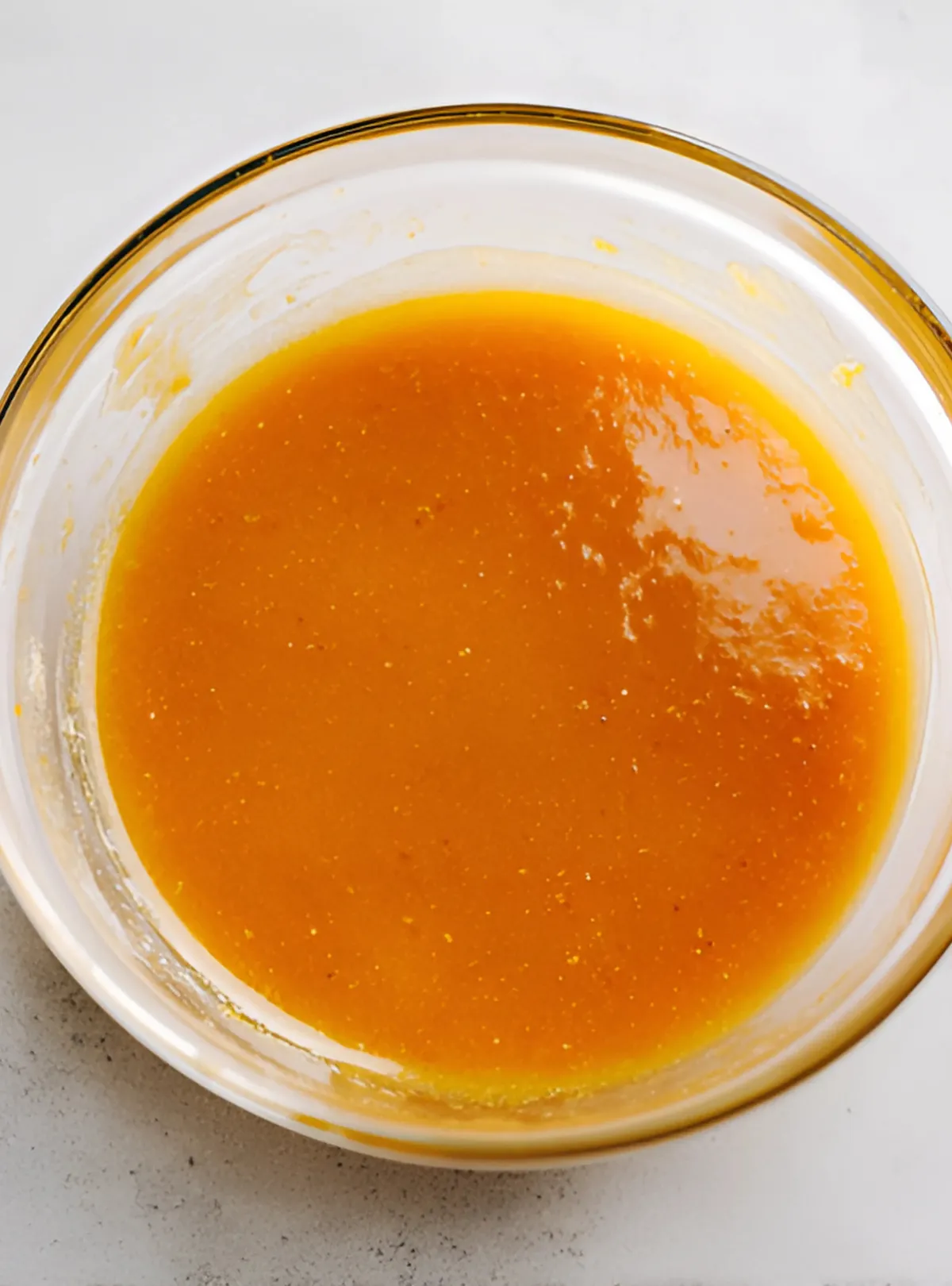 Pumpkin batter in bowl