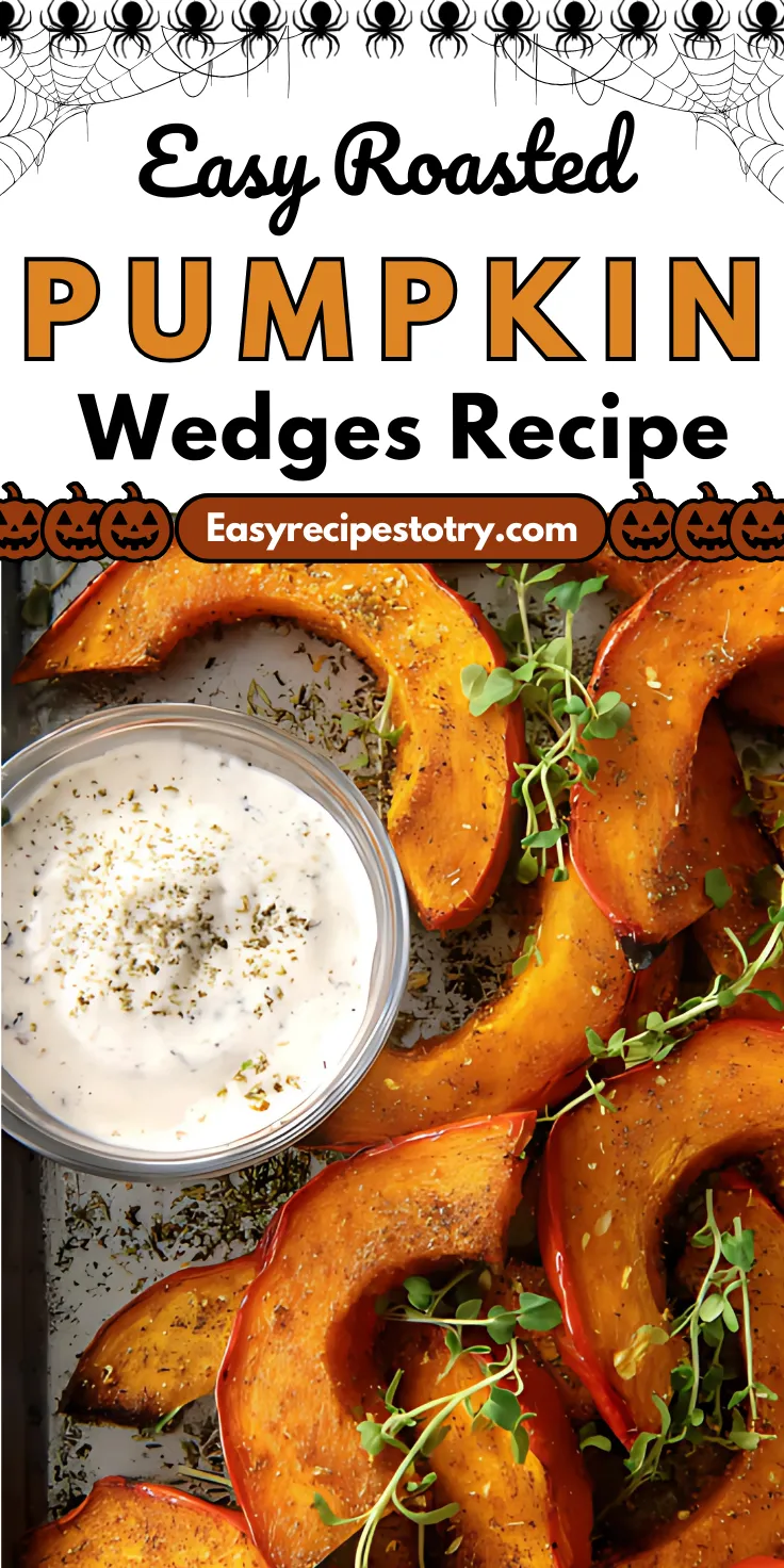 Roasted Pumpkin Wedges