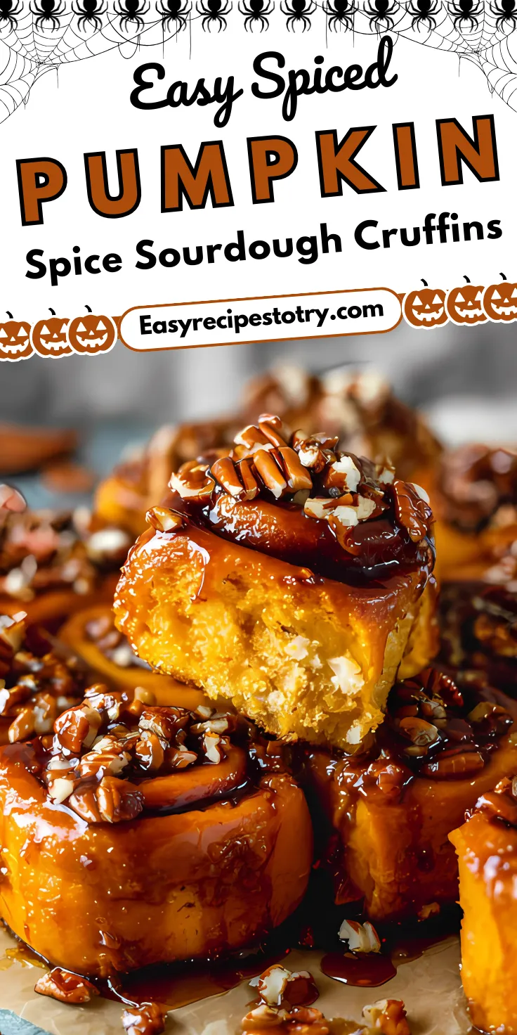 Spiced Pumpkin Pecan Sticky Buns RECIPE